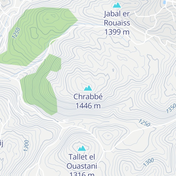 Map of Chrabbé