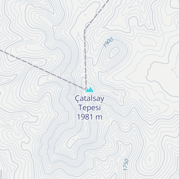 Map of Çatalsay Tepesi