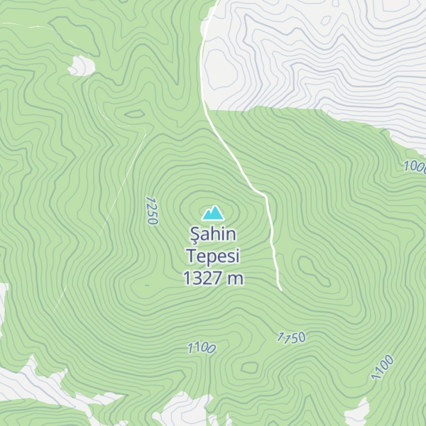 Map of Şahin Tepesi