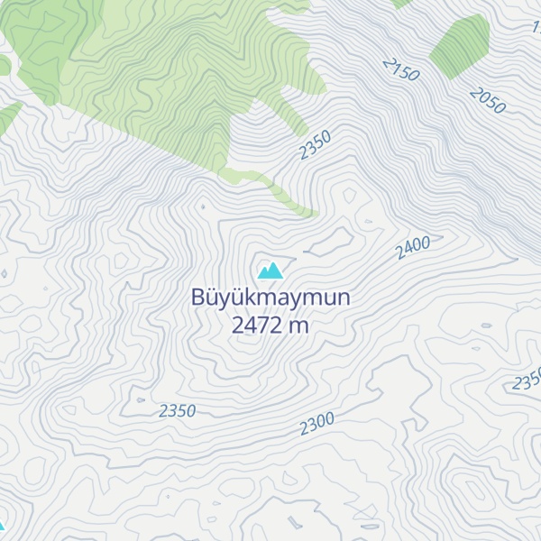 Map of Büyükmaymun
