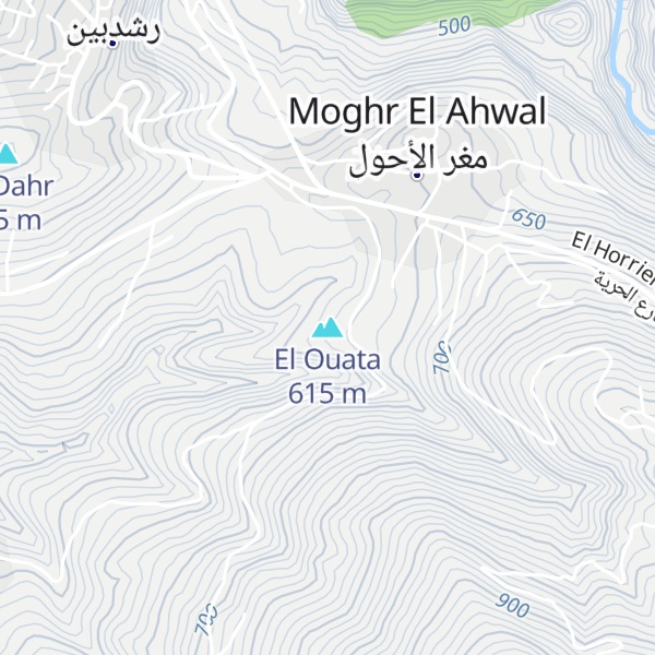 Map of El Ouata