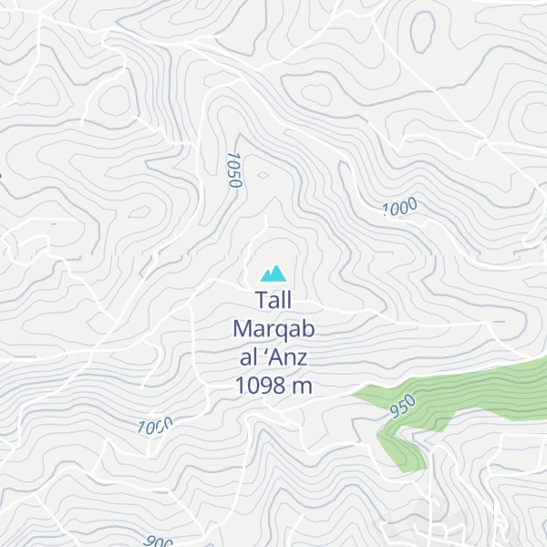 Map of Tall Marqab al ‘Anz