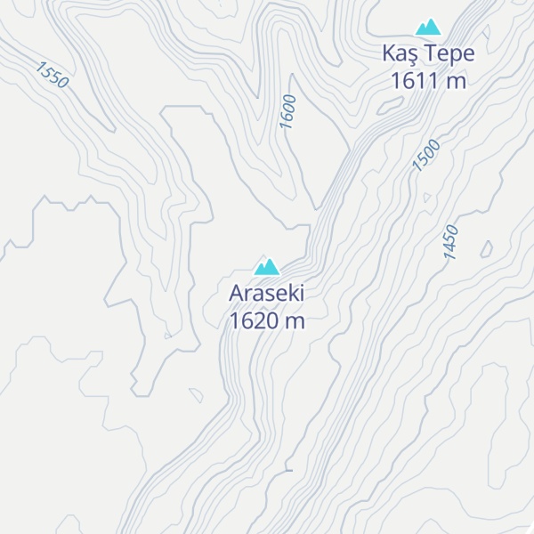 Map of Araseki