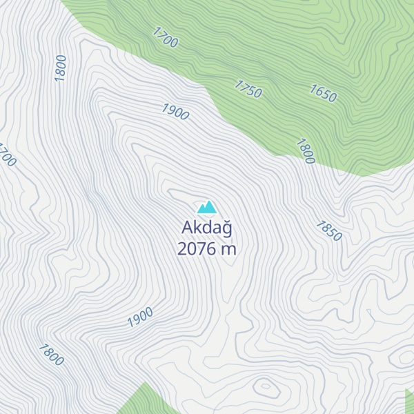 Map of Akdağ