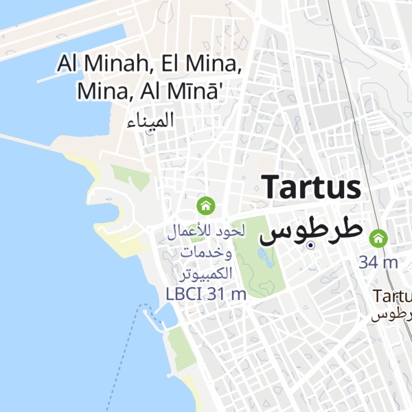 Map of لحود للأعمال وخدمات الكمبيوتر LBCI