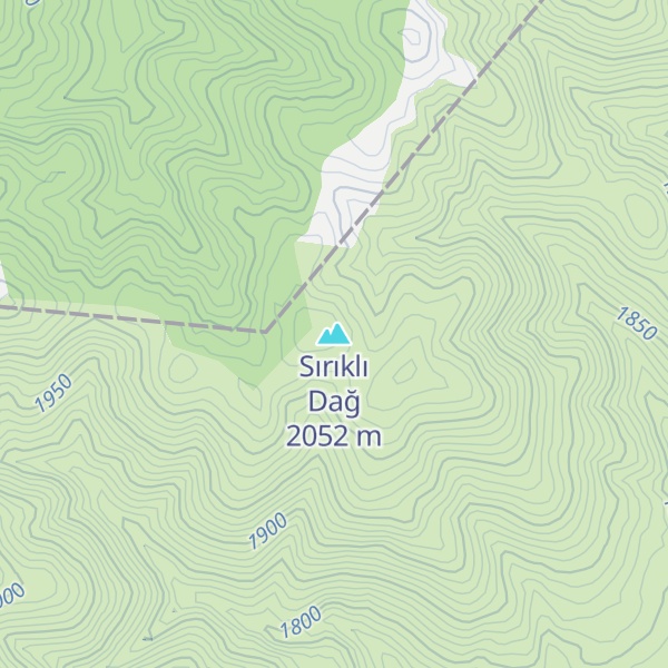 Map of Sırıklı Dağ
