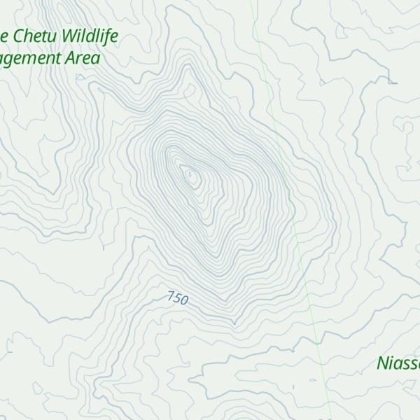 Map of Monte Mangaca