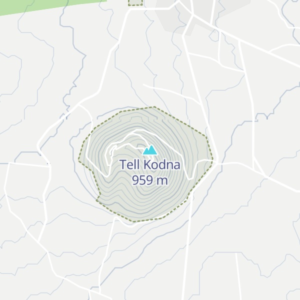Map of Tell Kodna