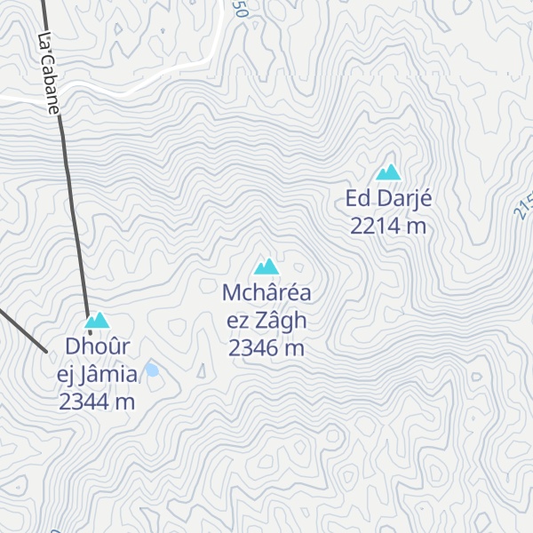 Map of Mchâréa ez Zâgh