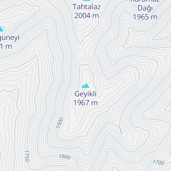 Map of Geyikli