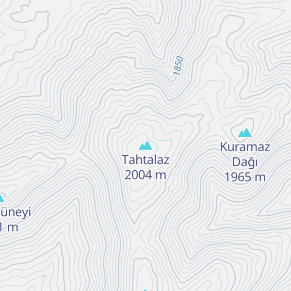 Map of Tahtalaz
