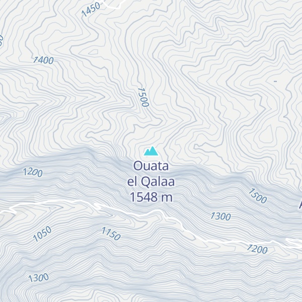 Map of Ouata el Qalaa