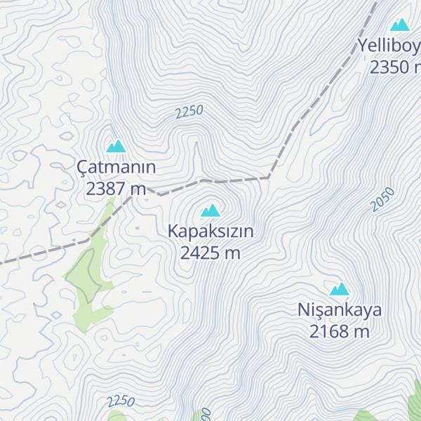 Map of Kapaksızın