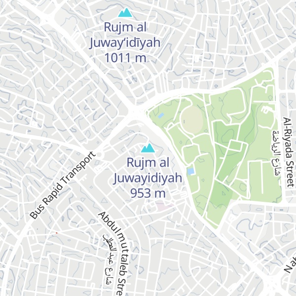 Map of Rujm al Juwayidiyah