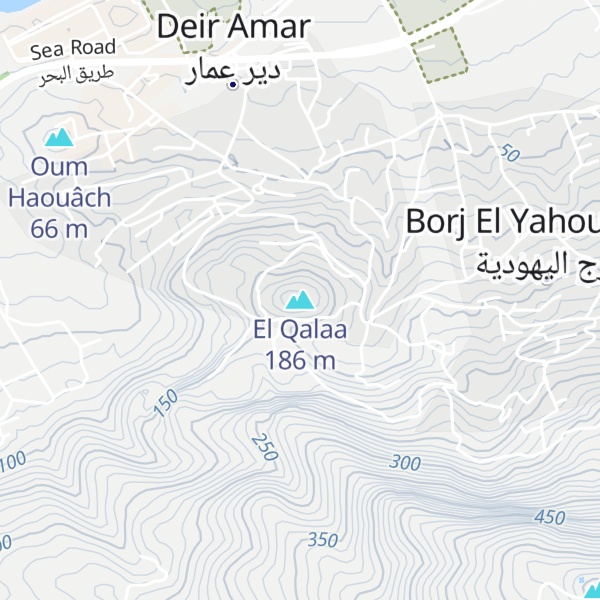 Map of El Qalaa