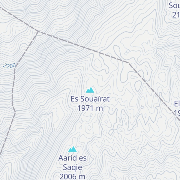 Map of Es Souaïrat