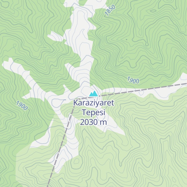 Map of Karaziyaret Tepesi