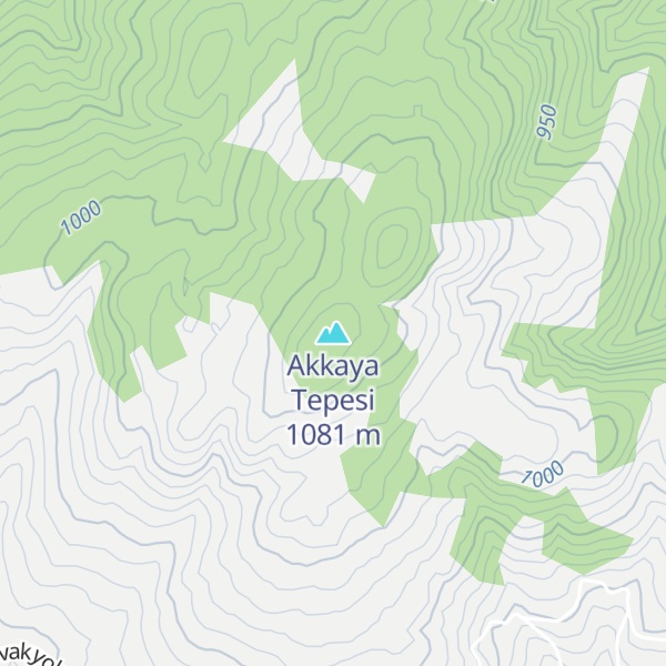 Map of Akkaya Tepesi