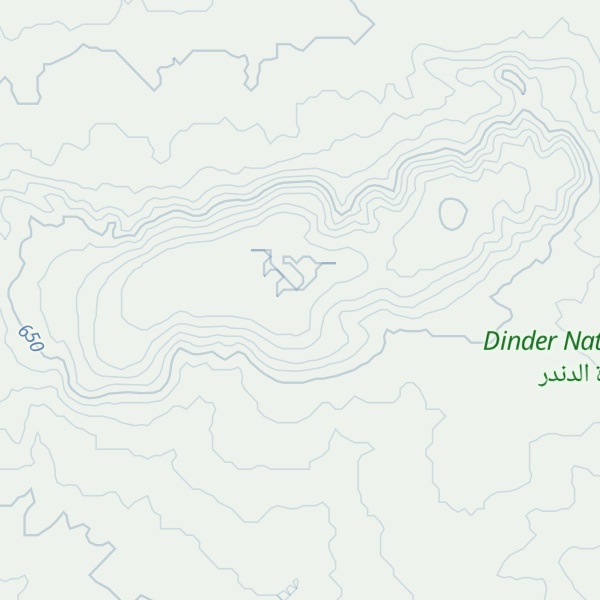 Map of Jabal Bashem
