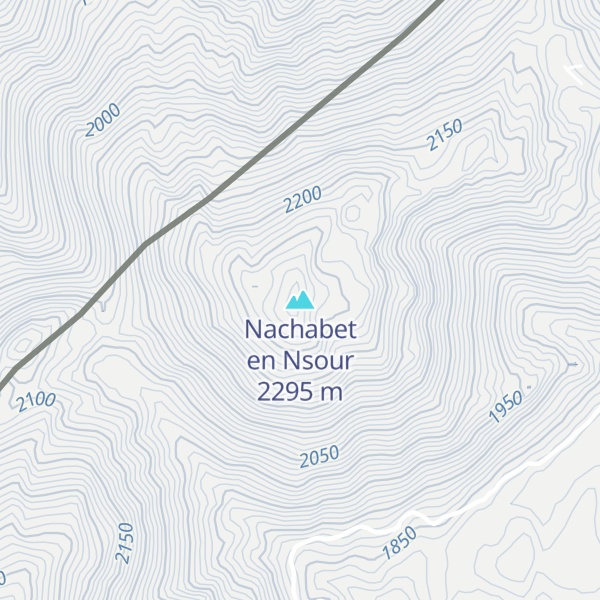 Map of Nachabet en Nsour