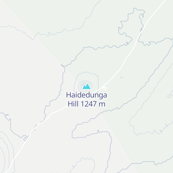 Map of Haidedunga Hill
