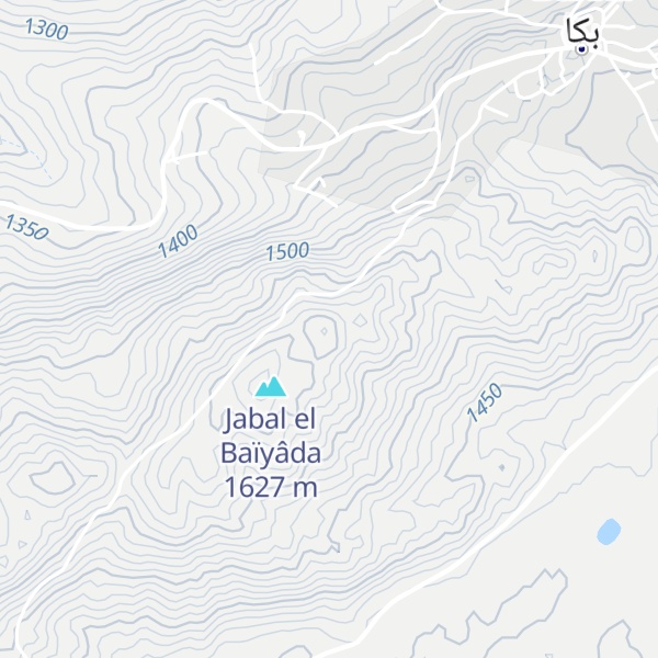 Map of Tell Bechâra