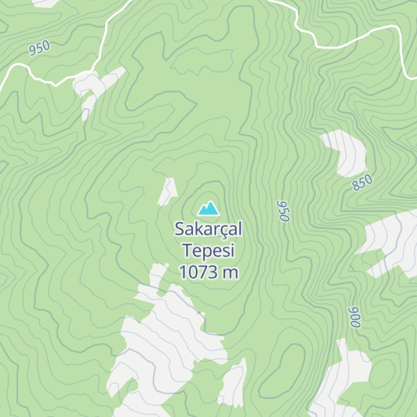 Map of Sakarçal Tepesi