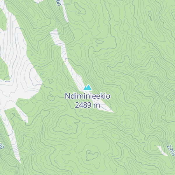 Map of Ndiminieekio