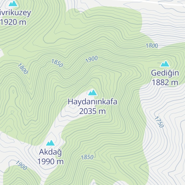 Map of Haydanınkafa
