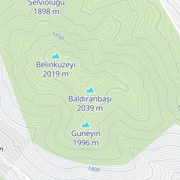 Map of Baldıranbaşı