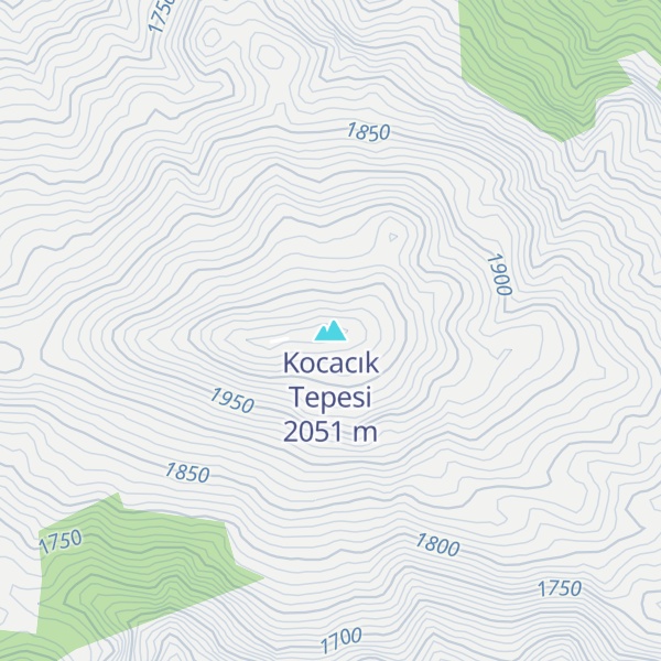 Map of Kocacık Tepesi