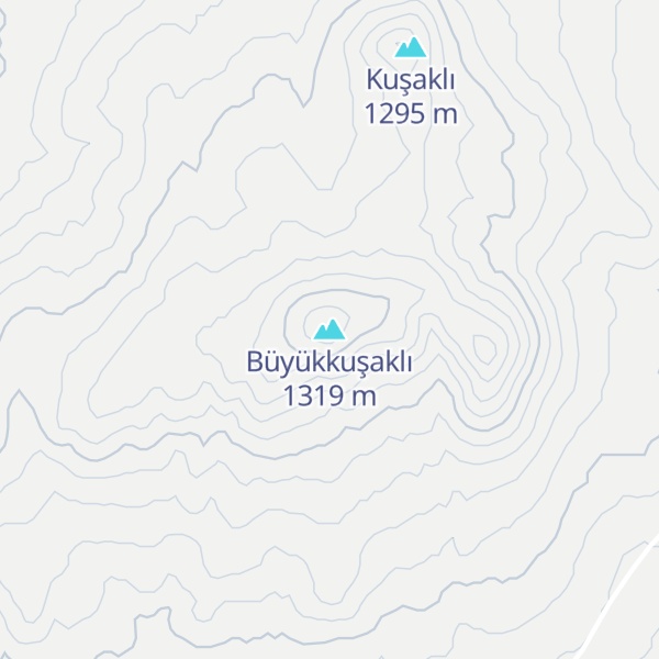 Map of Büyükkuşaklı