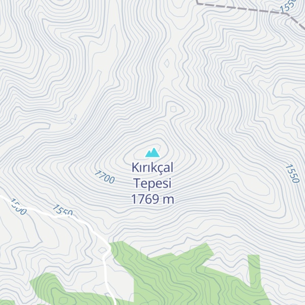 Map of Kırıkçal Tepesi