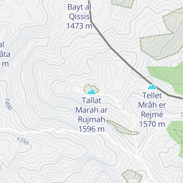 Map of Tallat Marah ar Rujmah