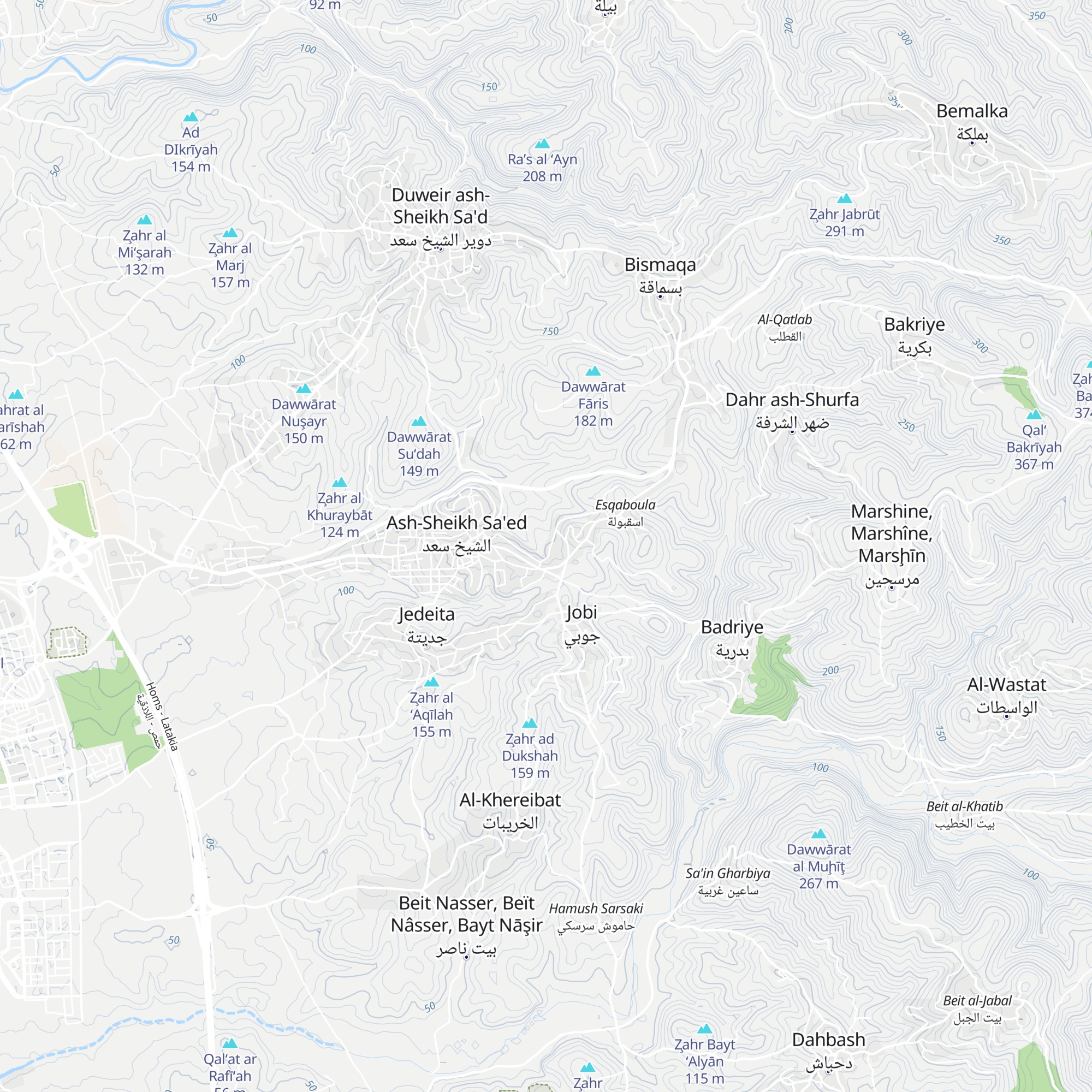بيت عيسى محمد map