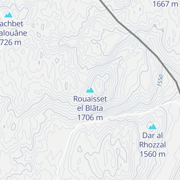 Map of Rouaïsset el Blâta