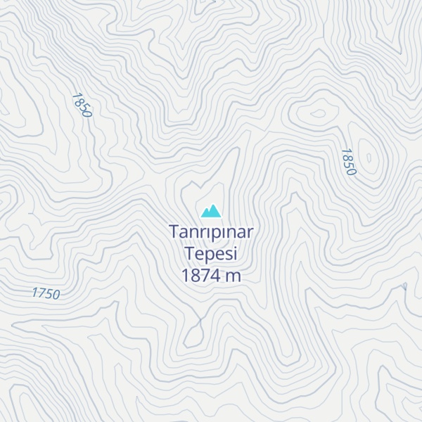Map of Tanrıpınar Tepesi
