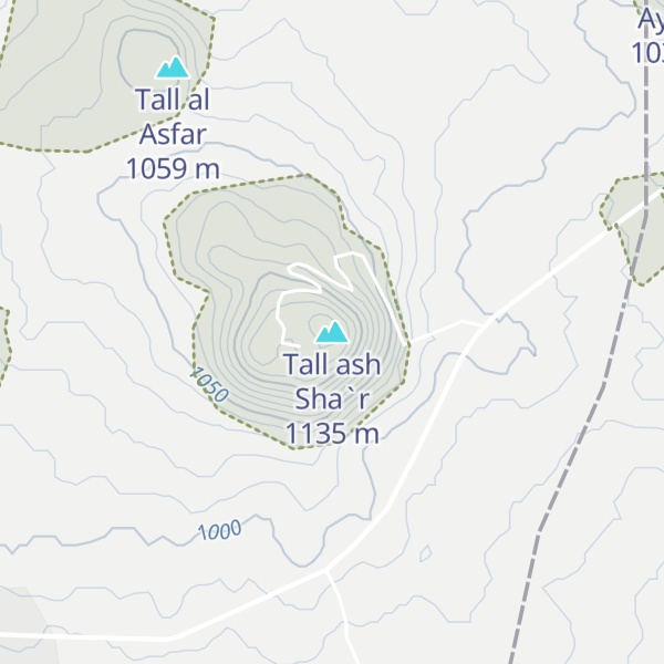 Map of Tall ash Sha`r