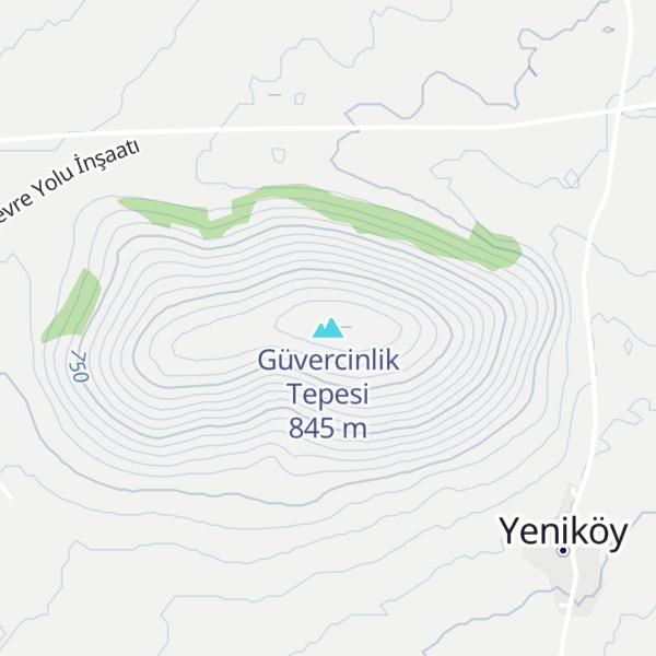 Map of Güvercinlik Tepesi
