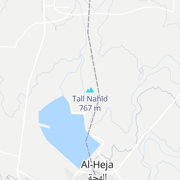 Map of Tall Nahīd