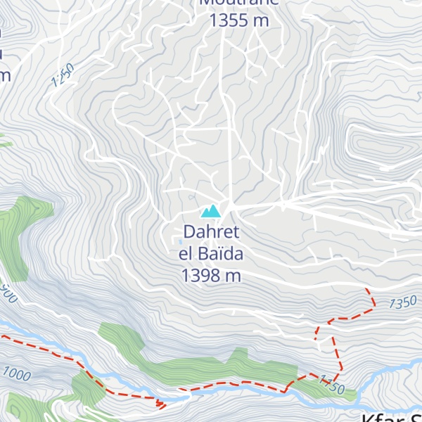 Map of Dahret el Baïda