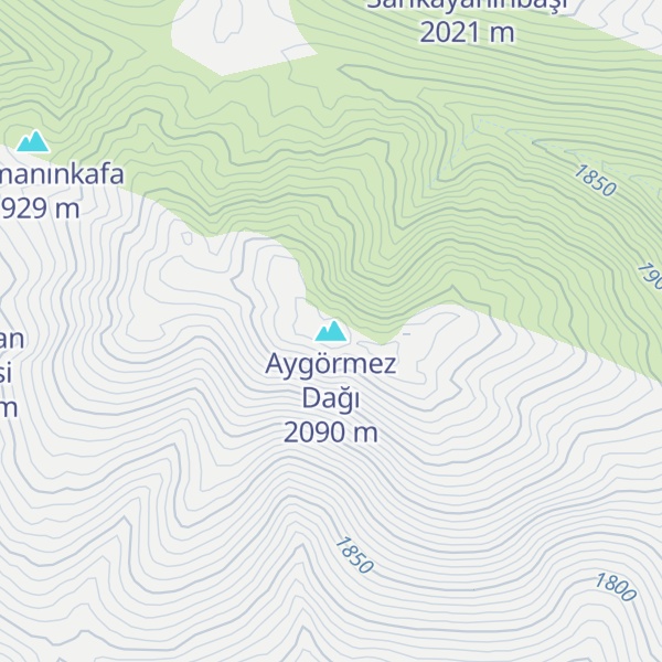 Map of Aygörmez Dağı