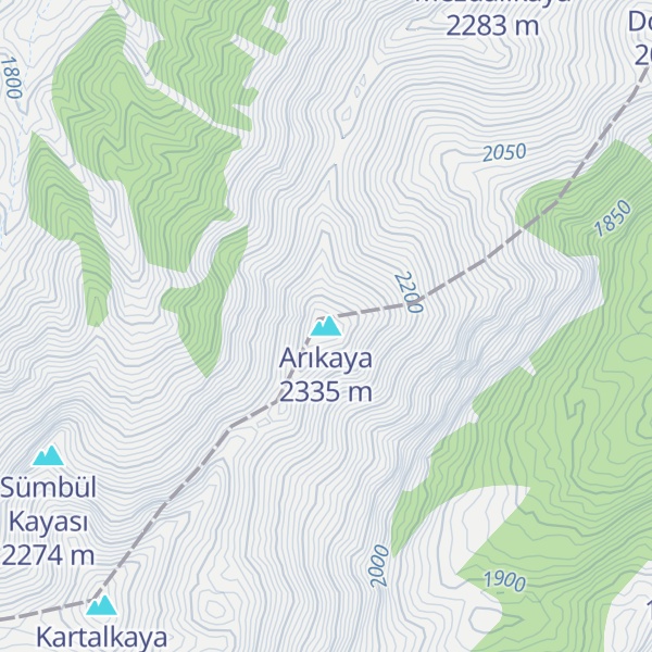 Map of Arıkaya