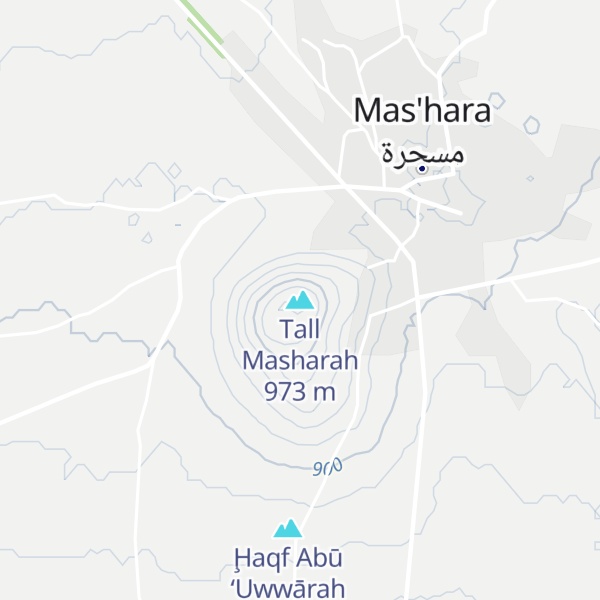 Map of Tall Masharah