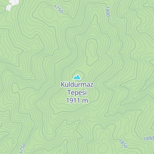 Map of Küldurmaz Tepesi