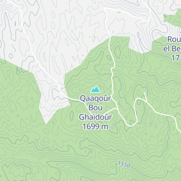 Map of Jabal Mrâh ej Jrâne