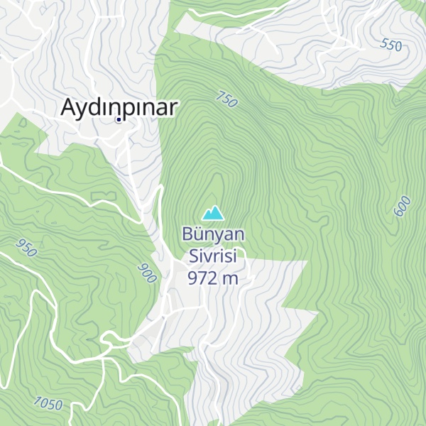 Map of Bünyan Sivrisi