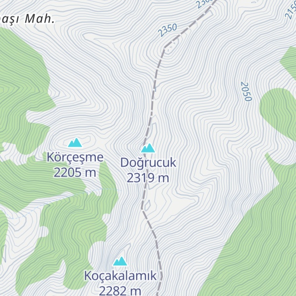Map of Doğrucuk