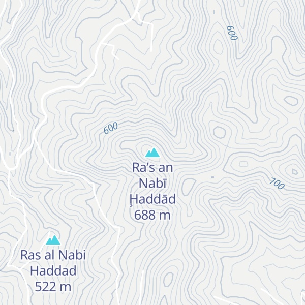 Map of Ra’s an Nabī Ḩaddād