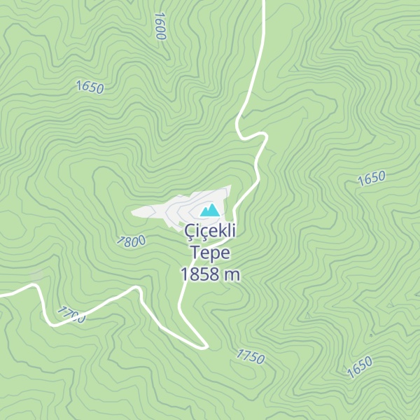Map of Çiçekli Tepe